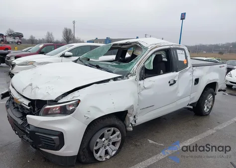 2021 Chevrolet Colorado 4Wd Long Box Lt from USA, damaged, VIN 1GCHTCEA6M1256009